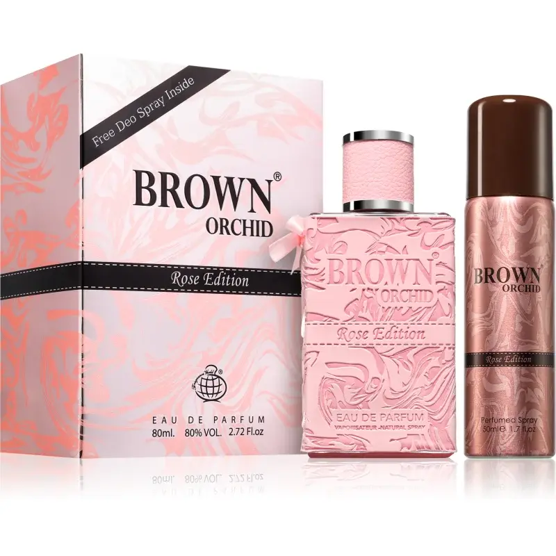 Fragrance World Brown Orchid darčeková sada pre ženy 1 ks