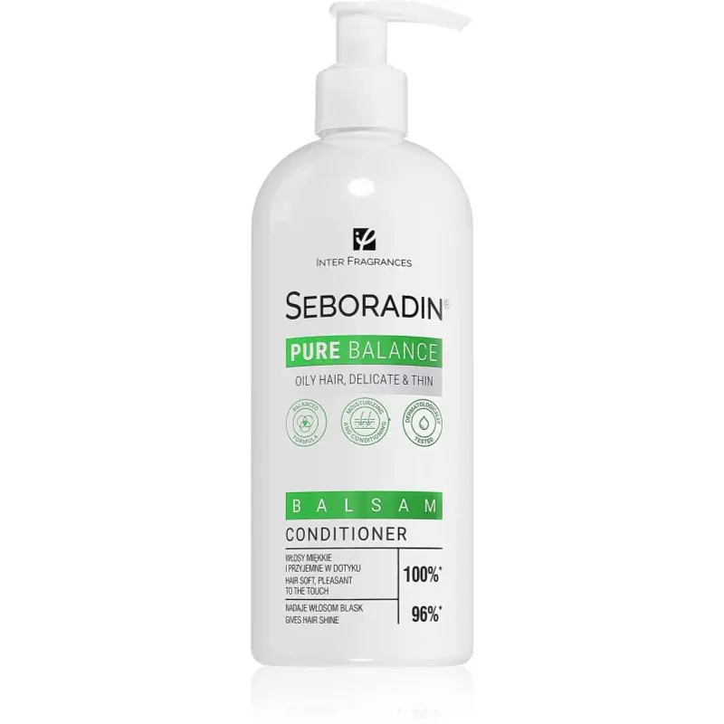 Seboradin Pure Balance kondicionér pre mastné, jemné a porézne vlasy 400 ml