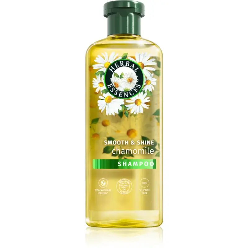 Herbal Essences Chamomile Smooth&Shine šampón na lesk a hebkosť vlasov 350 ml