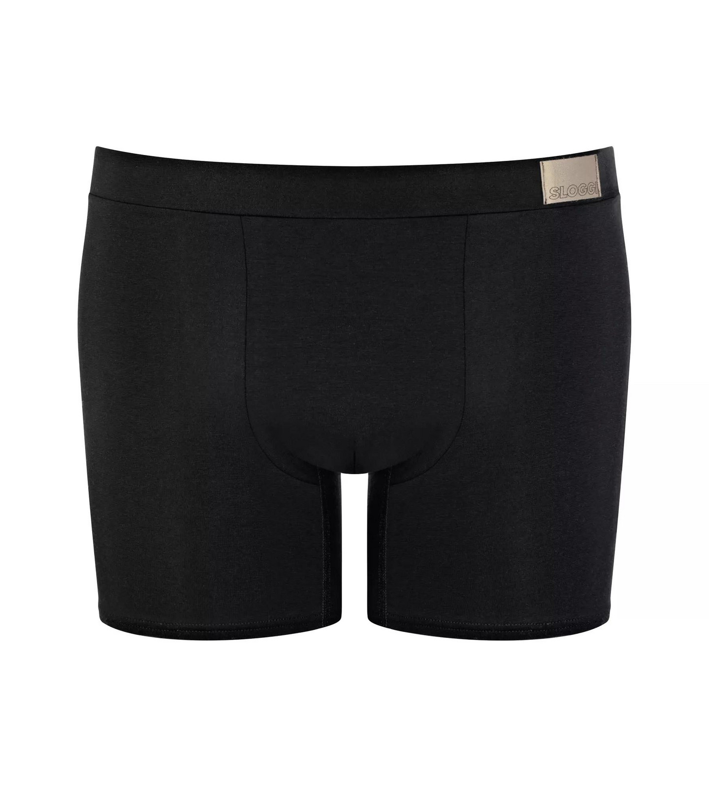 Pánske boxerky GO Natural Short C2P - BLACK - black 0004 - SLOGGI BLACK L