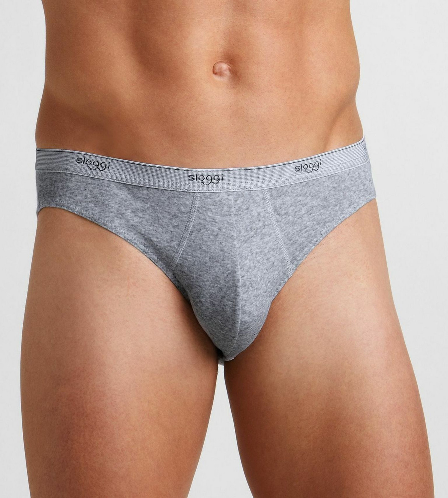 Pánske slipy Sloggi men Basic Mini šedé BLACK 5