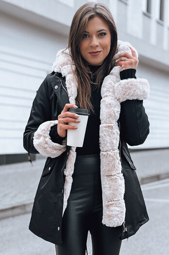 ARCTIC dámská zimní bunda parka černá Dstreet TY3985 L