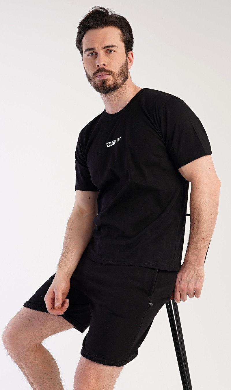 Pánske pyžamové šortky Thomas černá M