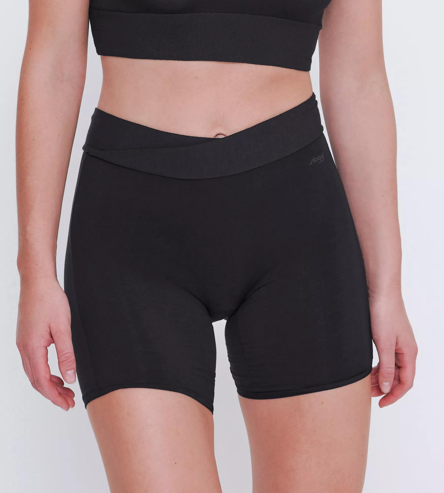 Dámske cyklistické šortky GO Allround - BLACK - black 0004 - SLOGGI BLACK 01