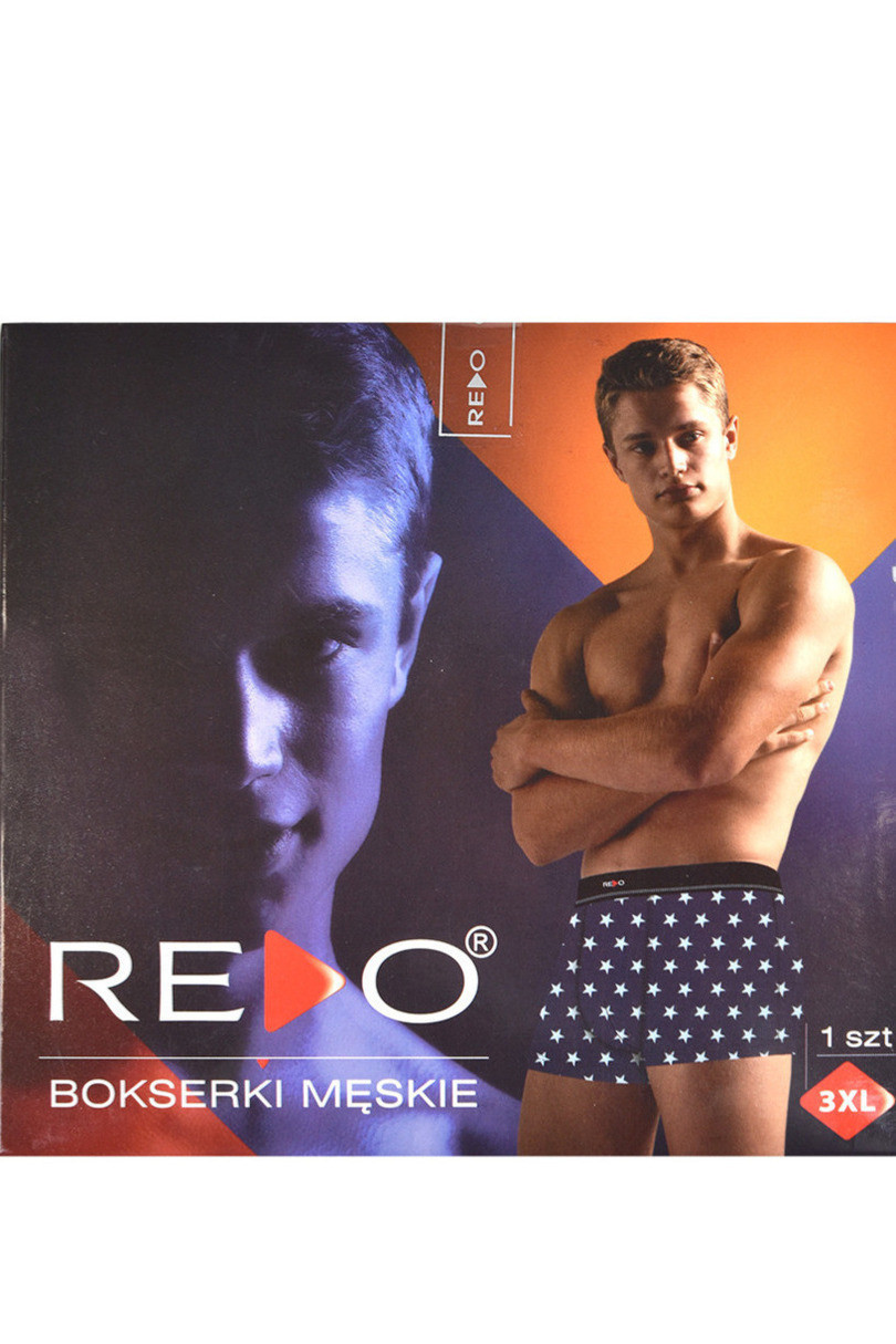 Pánske boxerky 1BE-664-A - Redo 5XL tmavě šedá
