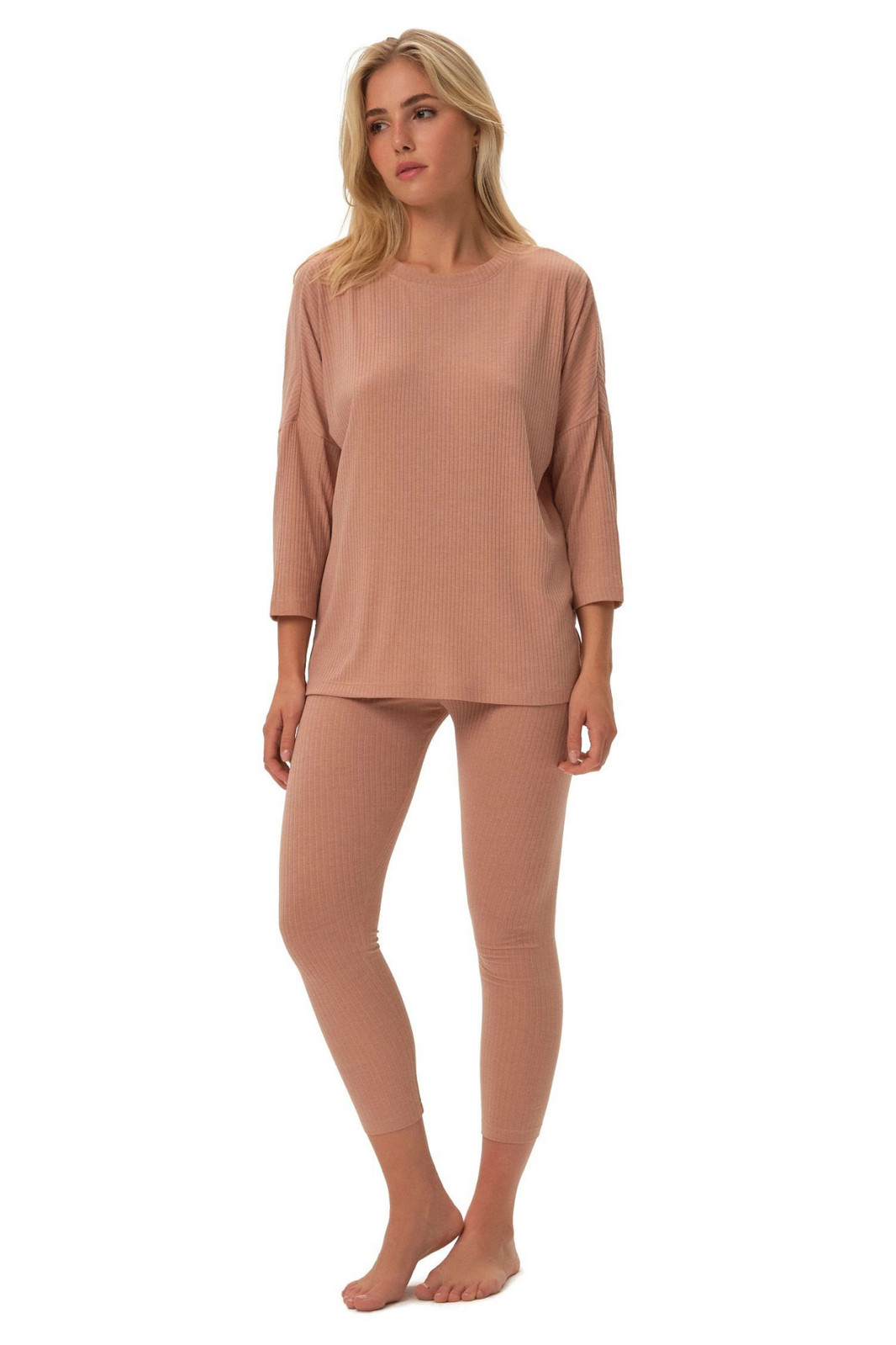 Dámske pyžamo 42706 Frau pink - HENDERSON starorůžová M