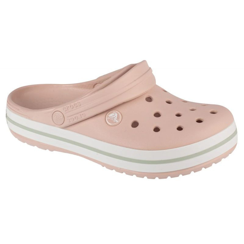 Dámske žabky 11016-6UR Powder pink with grey - Crocs 39/40 pudrovo-růžová
