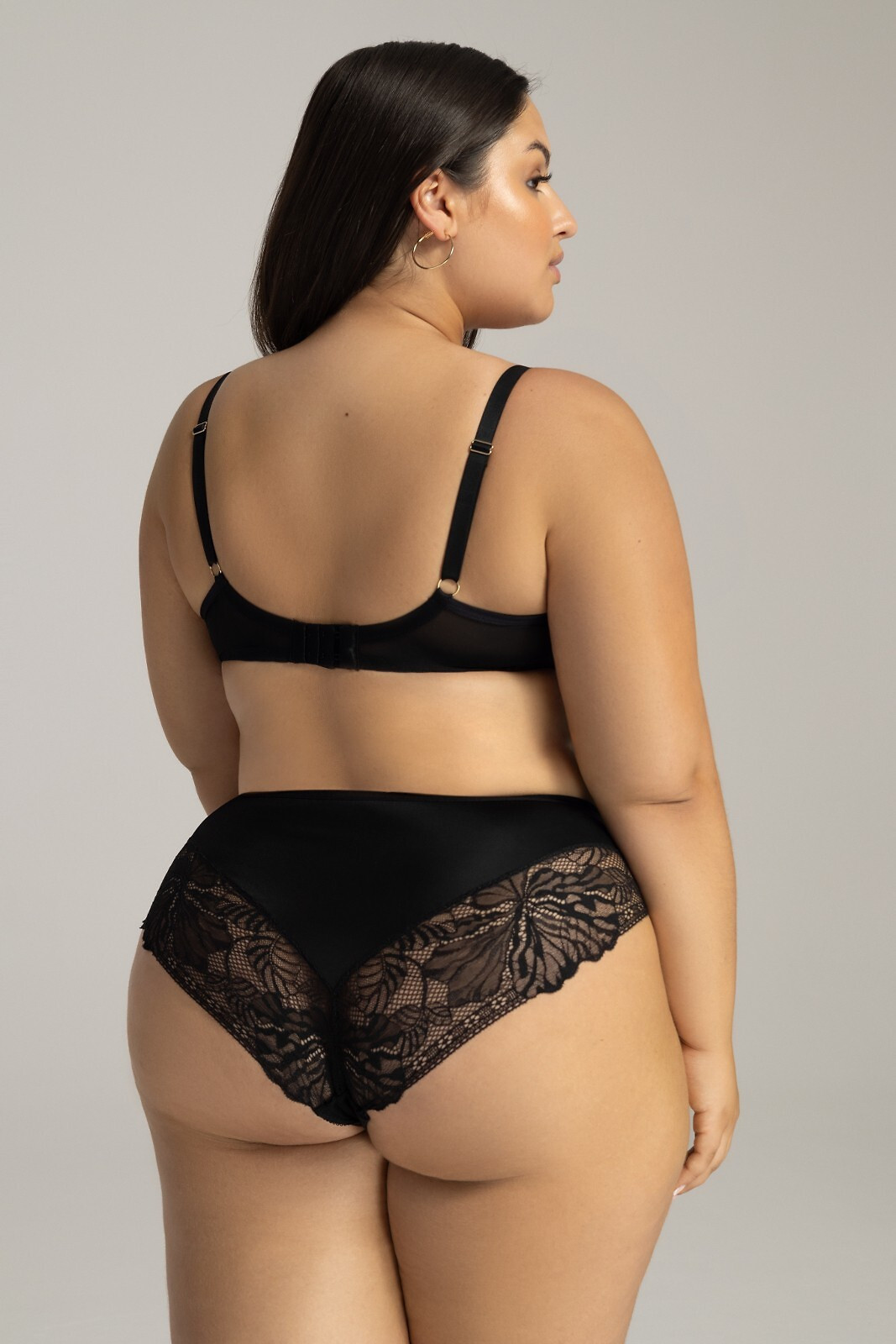 Nohavičky Ava 2145 S-3XL černá XXL