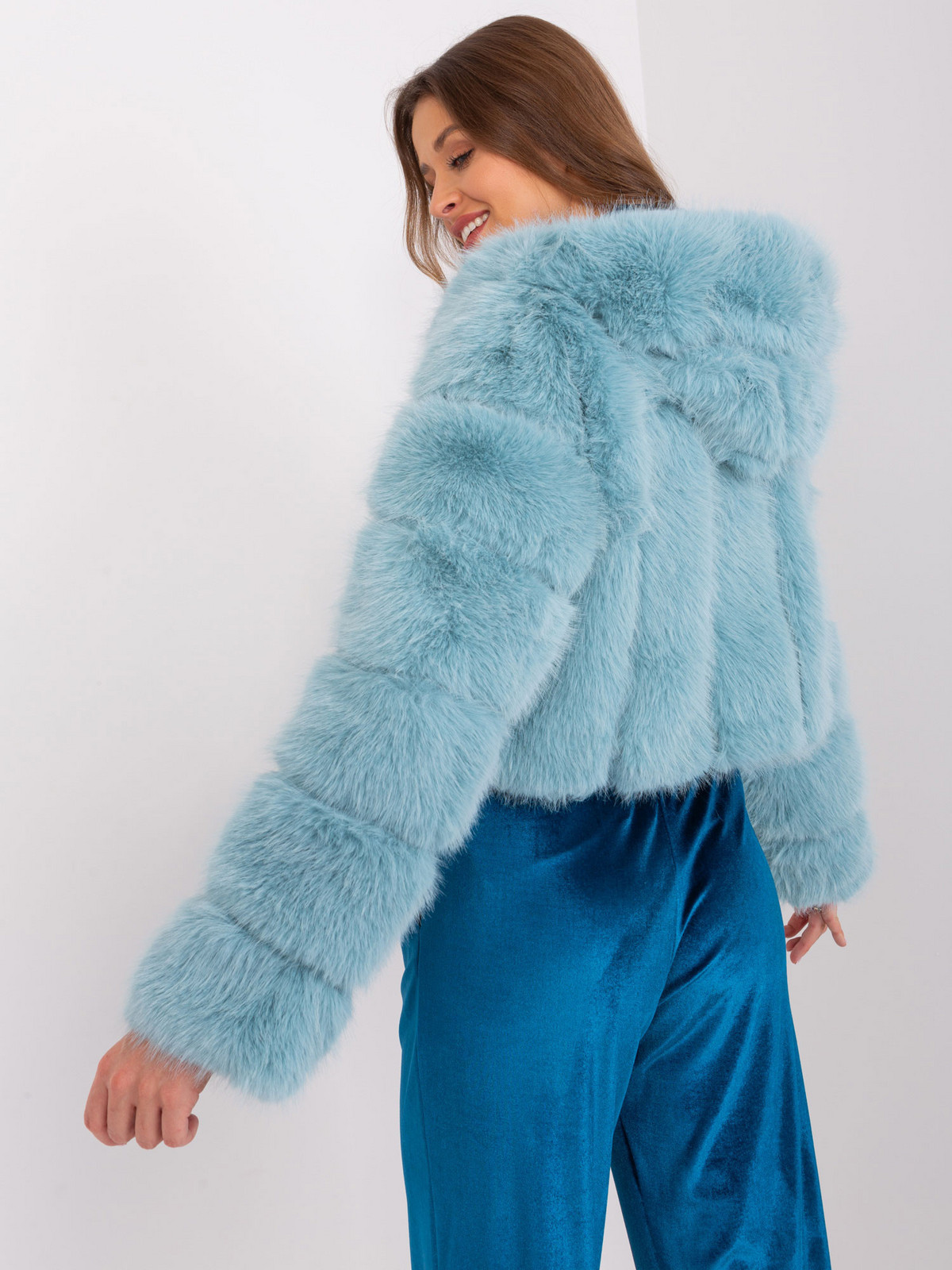 Dámska bunda AT KR 2378.97P svetlo modrá - FPrice L/XL