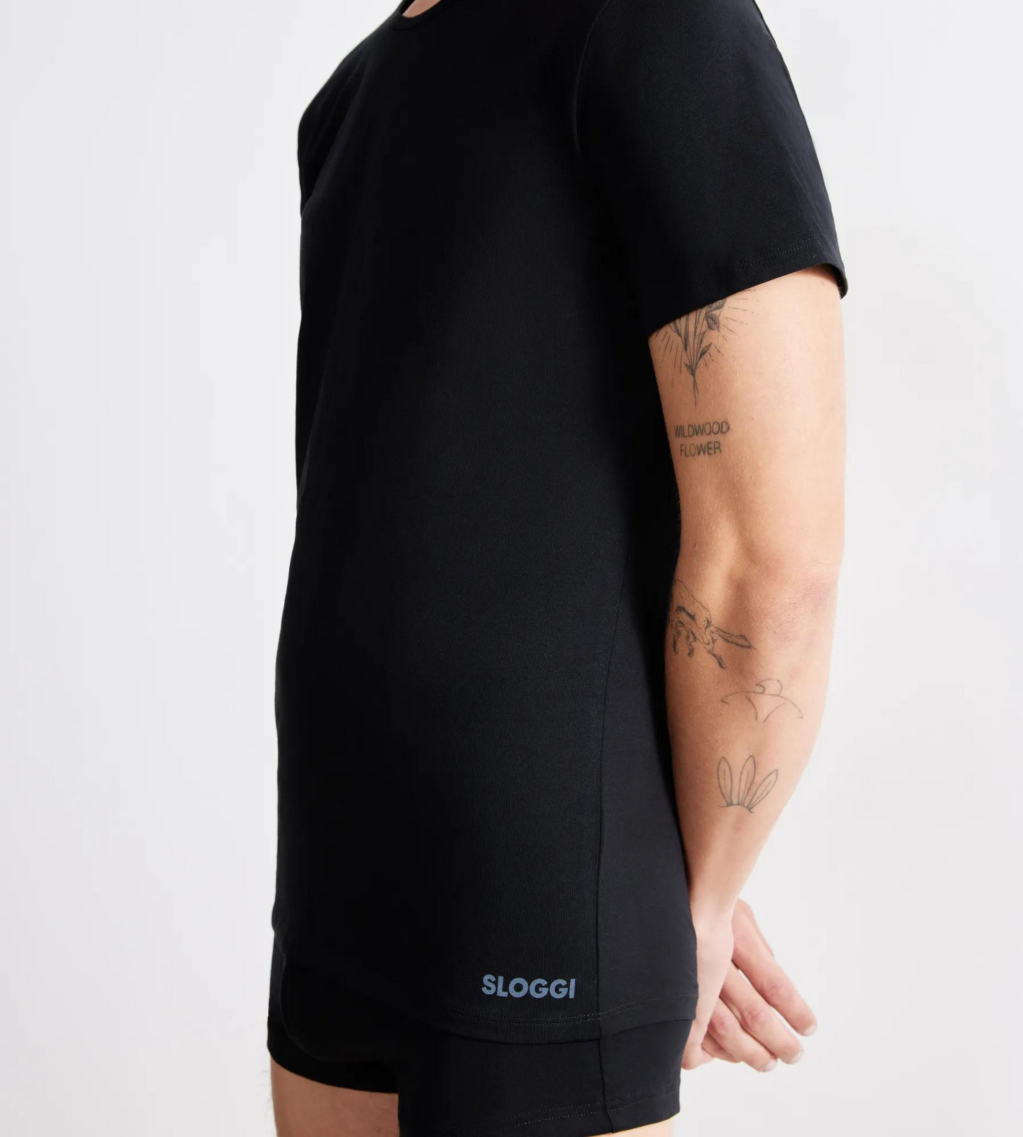 sloggi men EVER Ease O-Neck - BLACK - SLOGGI BLACK - SLOGGI BLACK L