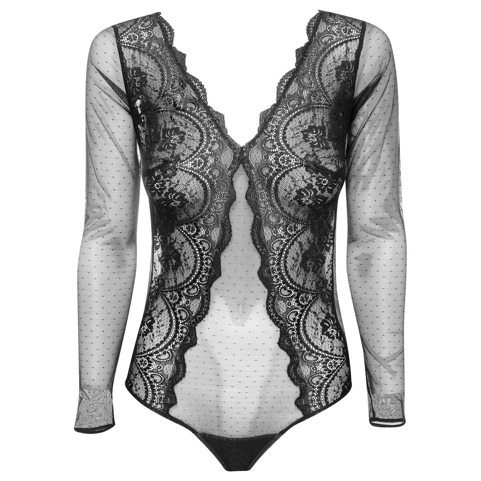 Dámske čipkované body 60552 - Selmark M