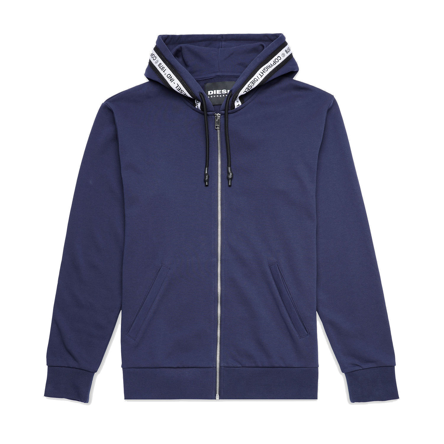 Pánska mikina na zips 00SE8M-0EEAL-8AT - Diesel L