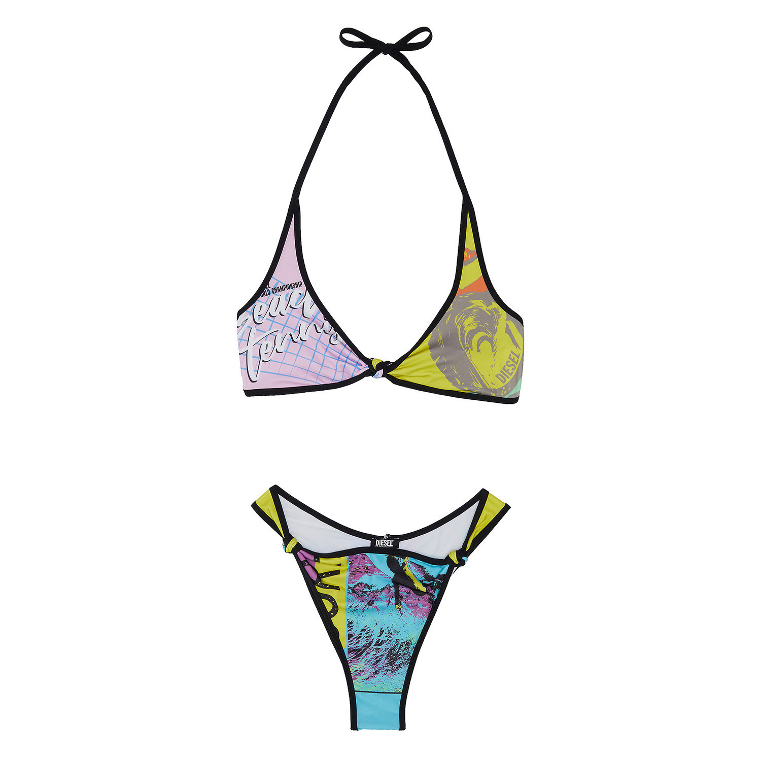 Dámske plavky a bikiny A04112-0TDAY-E5886 - Diesel L