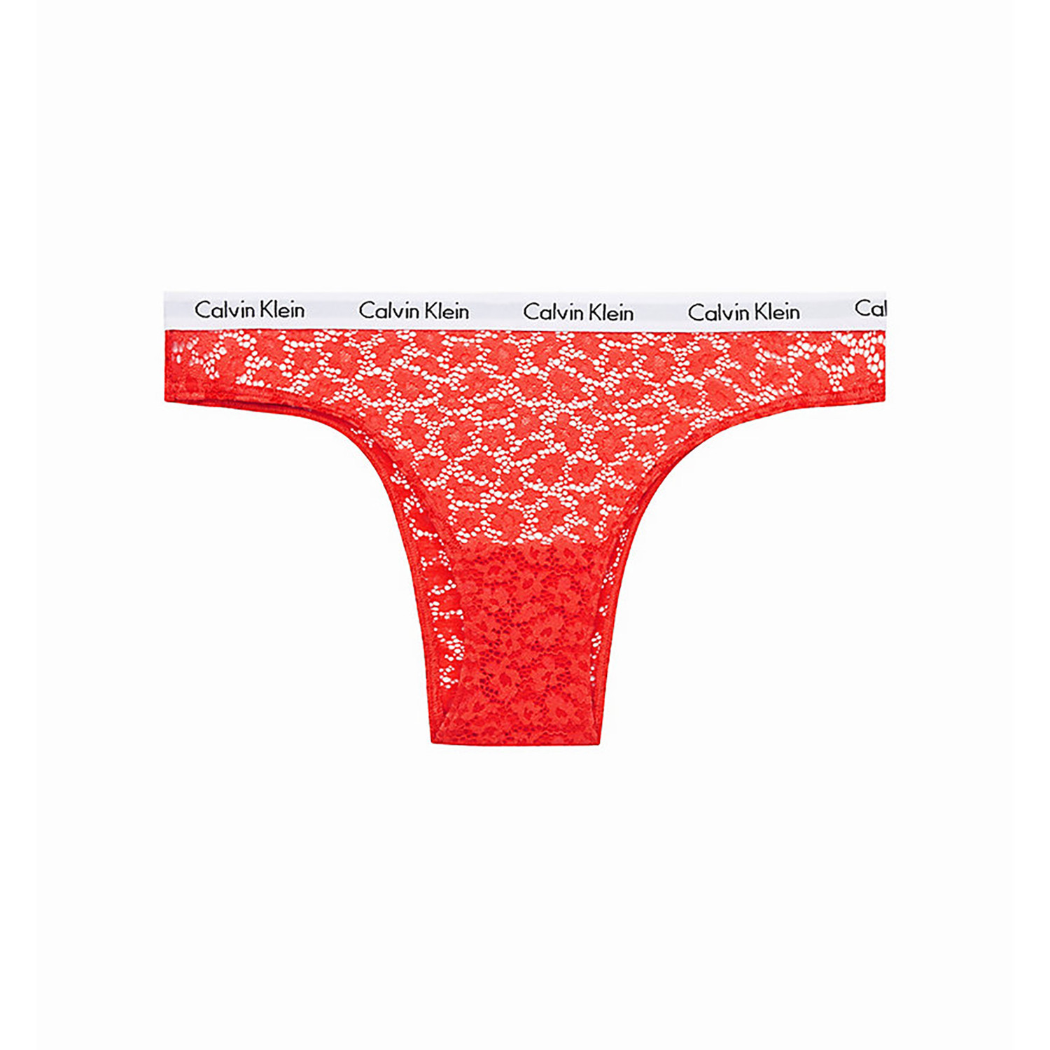 Dámske brazílske čipky Carousel QD3859E-FDD - Calvin Klein L