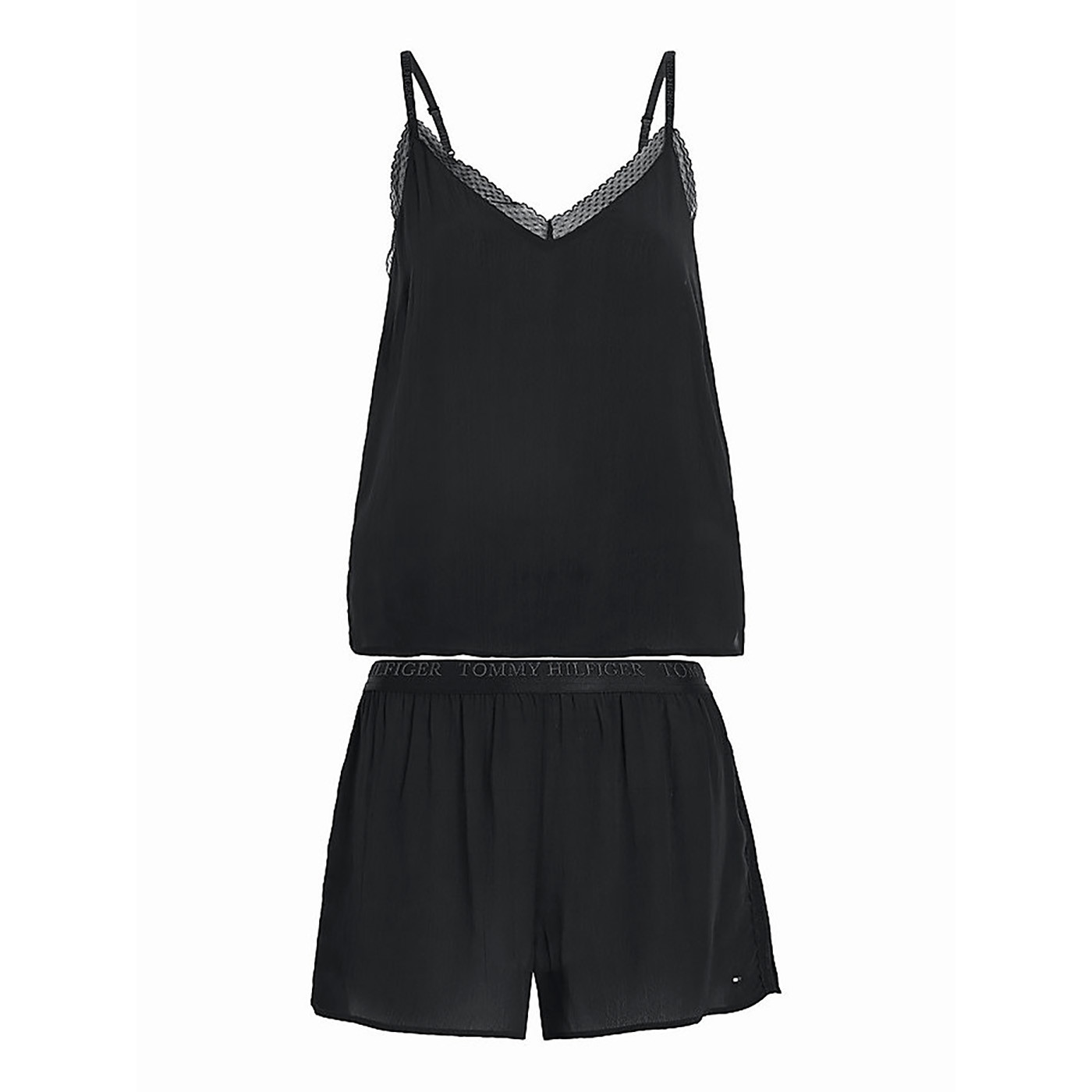 dámsky pyžamový komplet UW0UW04368-BDS - Tommy Hilfiger XS