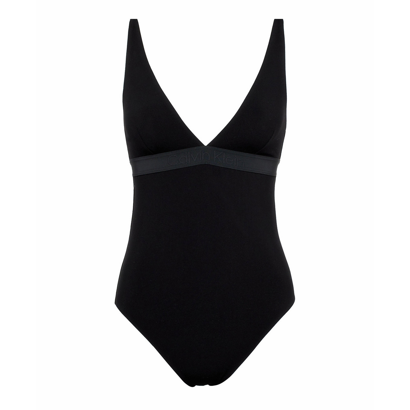Dámske jednodielne plavky KW0KW02137-BEH - Calvin Klein S
