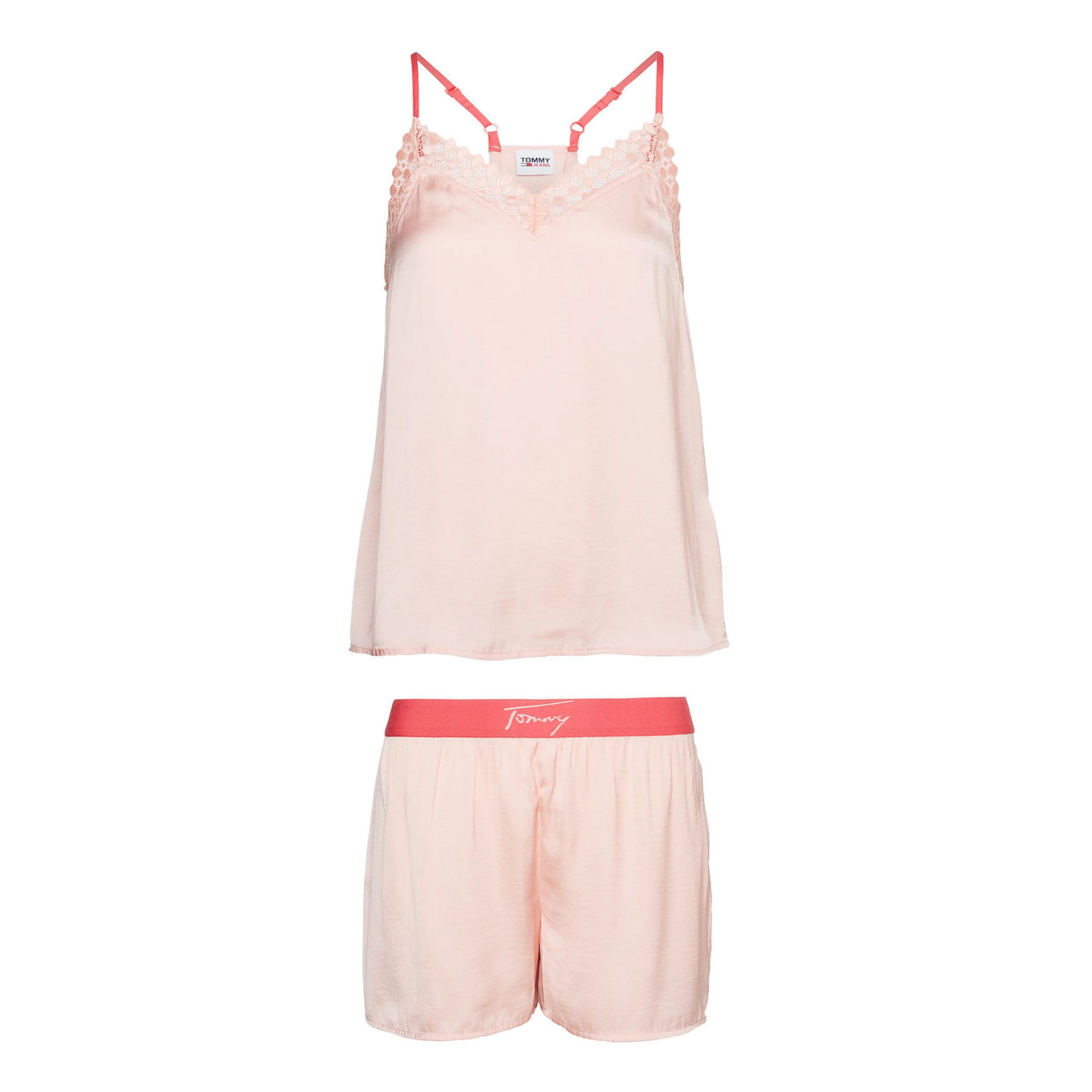 dámsky pyžamový komplet UW0UW04511-TKB - Tommy Hilfiger XS