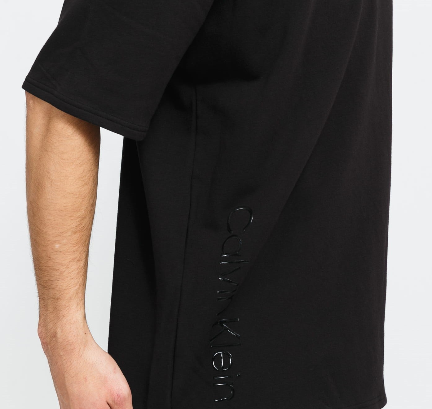 Pánske tričko NM2186E - UB1 - Black - Calvin Klein XL černá