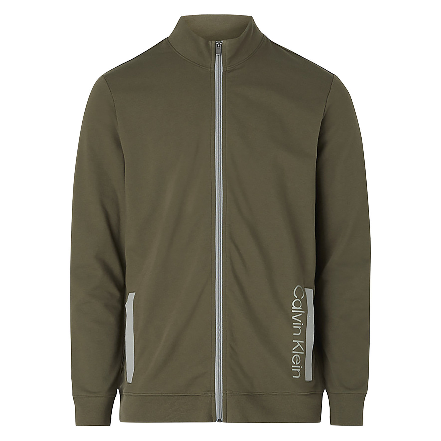Pánska mikina na zips NM2194E-RBN - Calvin Klein L