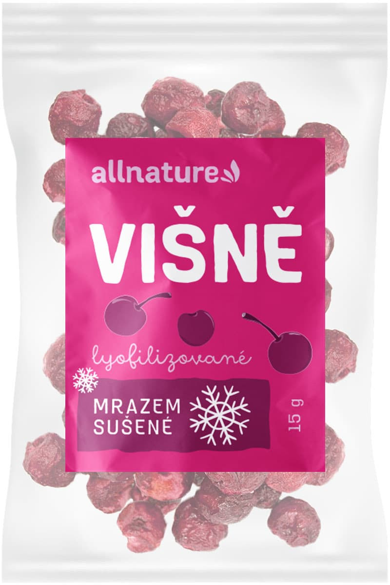 ALLNATURE Višňa sušená mrazom celá 15 g