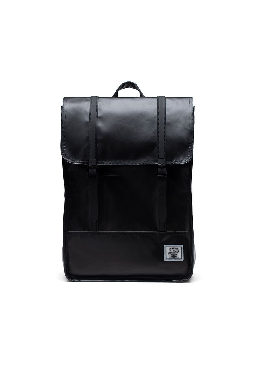 Ruksak Herschel Weather Resistant 10999.00001-Black, čierna farba, veľký, jednofarebný