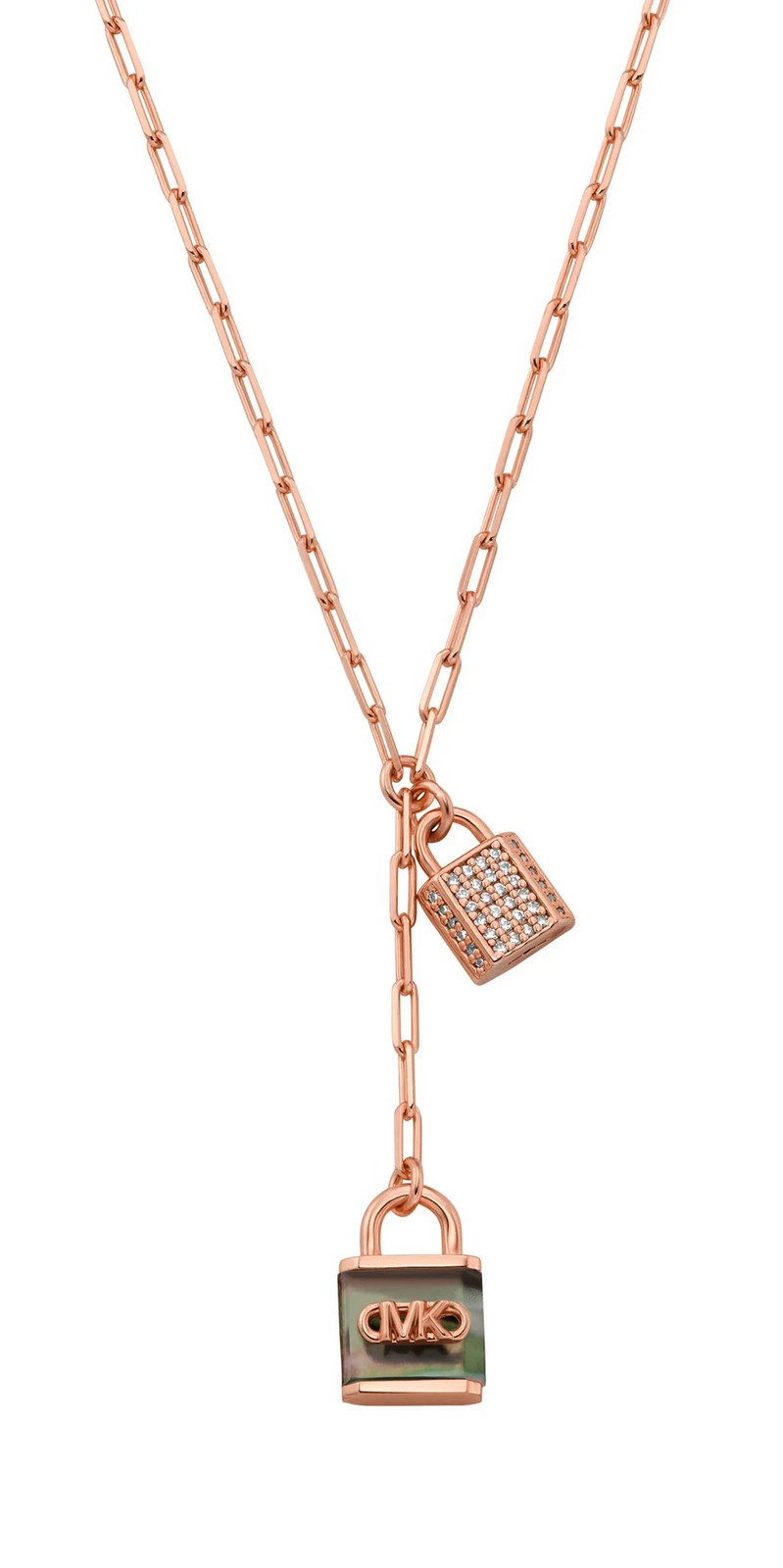 Michael Kors Jedinečný pozlátený náhrdelník pre ženy Premium MKC1741TN791