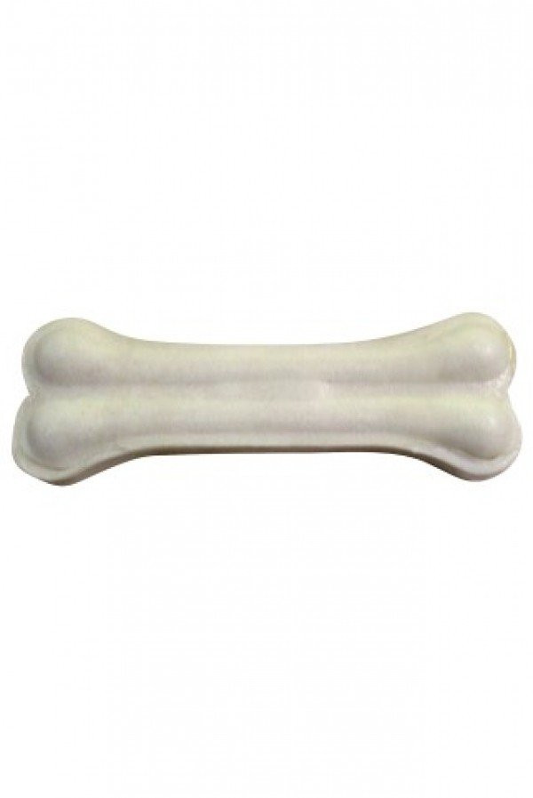 Zuvacie kosti BIELA.Kost z byvolej kože 10cm