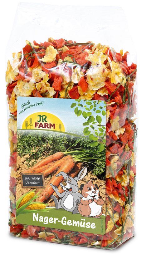 JR FARM sušená zelenina pre králiky a morčatá 150g