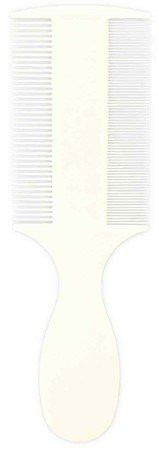 Trixie Flea and dust comb, double-sided, plastic, 14 cm