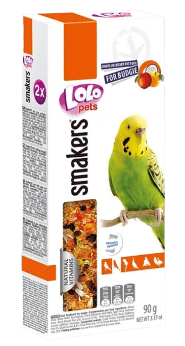 LOLOPETS ovocná tyčinka pre andulky 2ks/90g