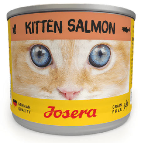 Josera Cat Kitten Salmon konzerva s lososom pre mačiatka 200g