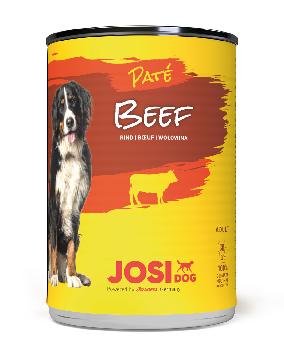 JosiDog Paté Beef hovädzia paštéta v konzerve pre psy 400g