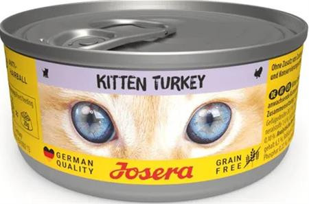 Josera Cat Kitten Turkey konzerva pre mačiatka 85g
