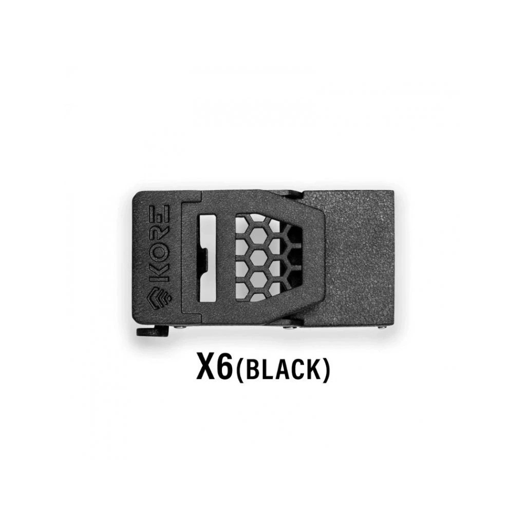 Opasková spona KORE X X6 - čierna