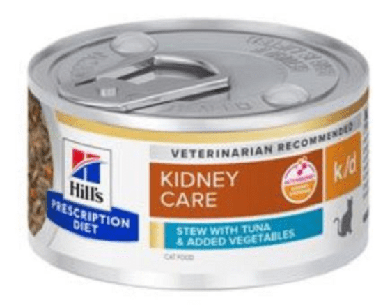 HILLS PD Feline Stew k/d tuniak a zelenina - konzerva pre mačky 82g