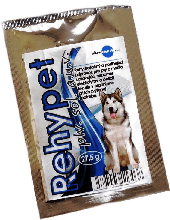 Rehypet rehydratačný a posiľňujúci pípravok pre psy a mačky 27,5g