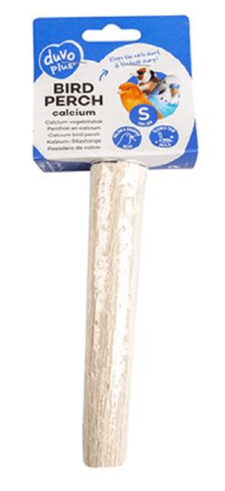 DUVO+ vápnikové bidlo pre vtáky S -15x2,5cm