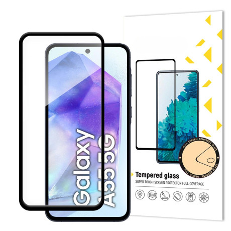 MG Full Glue ochranné sklo na Samsung Galaxy A56 / A36, čierne