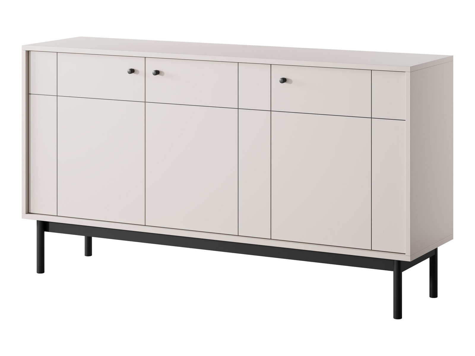 Komoda Japandi 154 cm kašmír