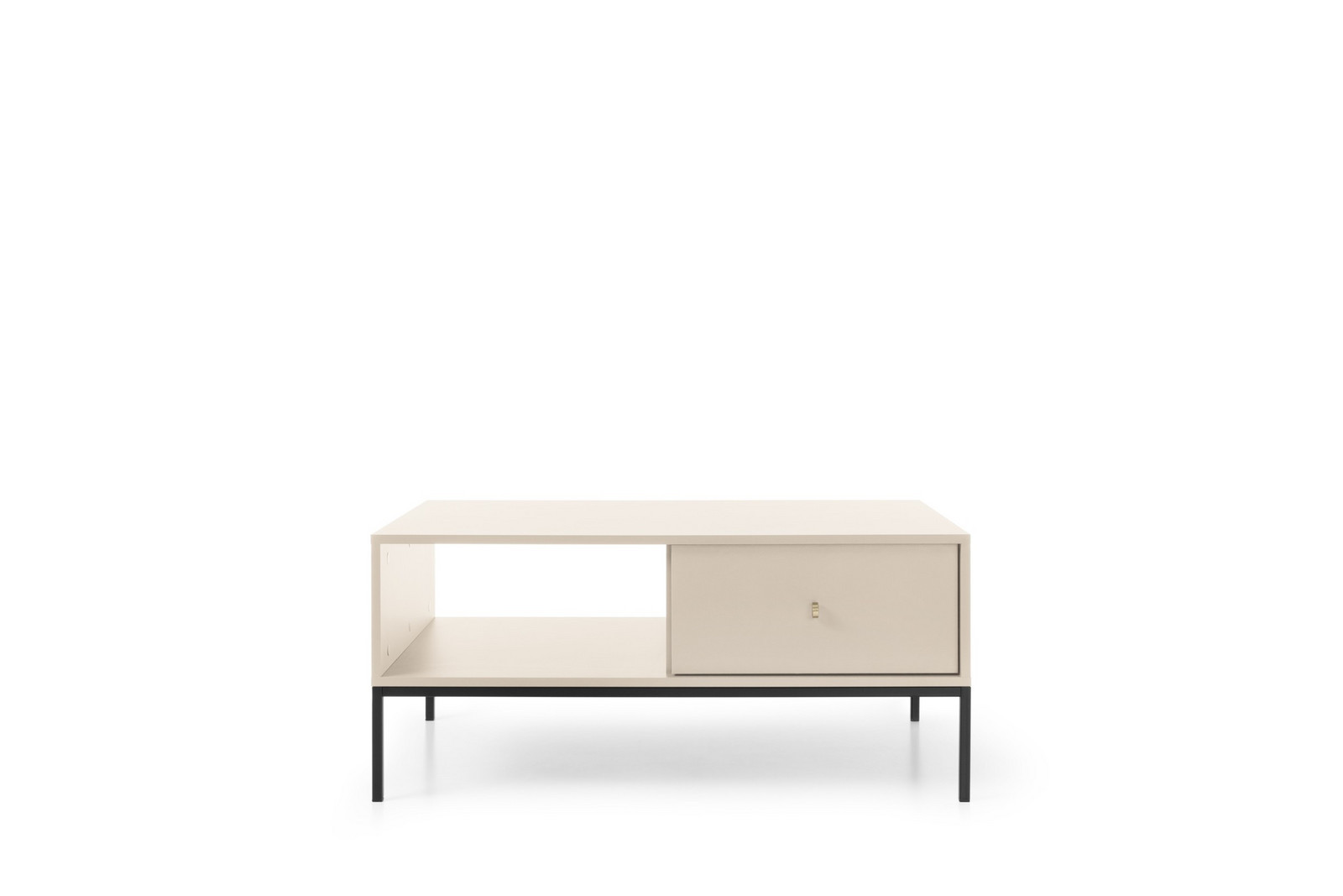 Konferenční stolek Mono II 104 cm béžový/černý