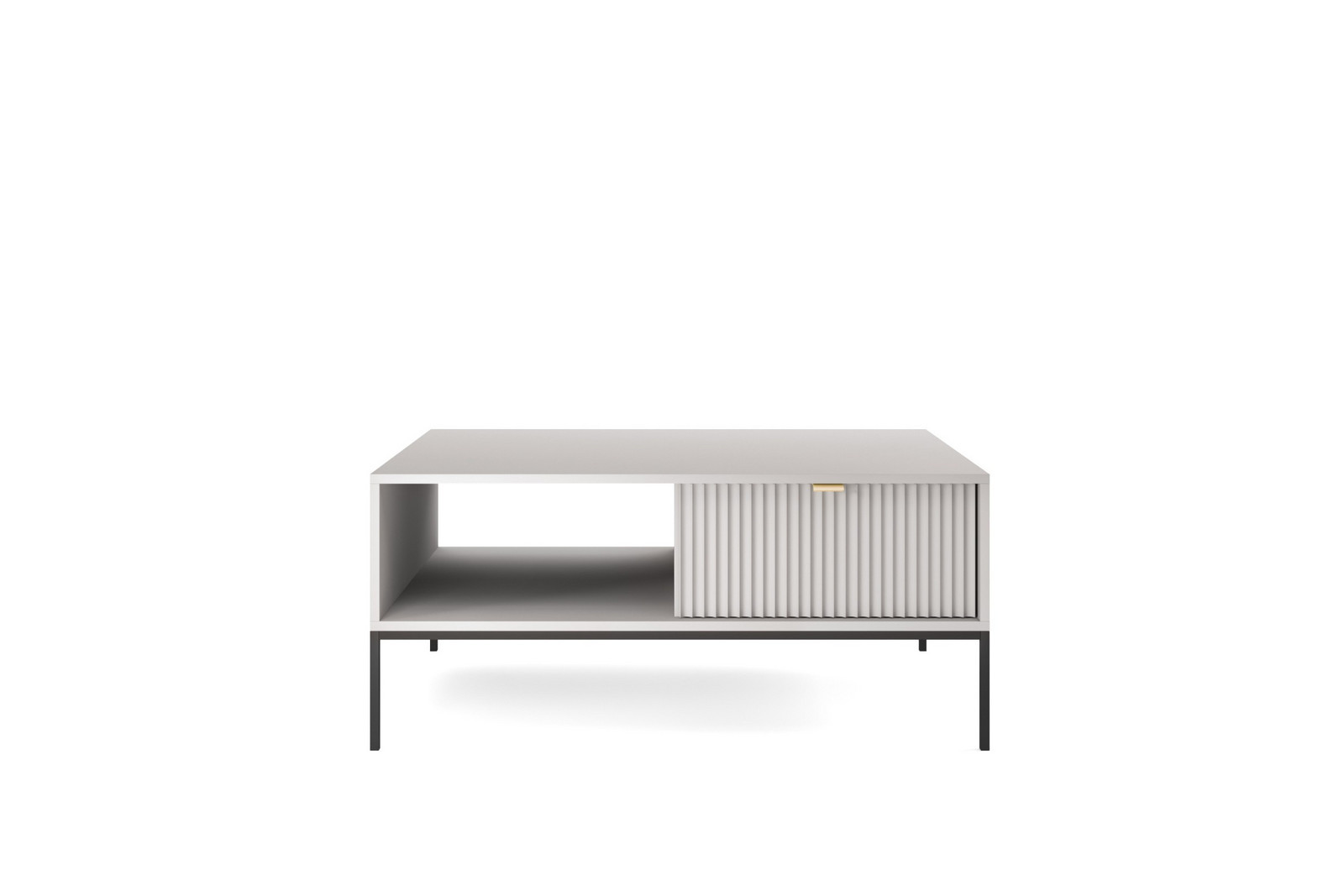 Konferenční stolek Nova 104 cm šedý/černý