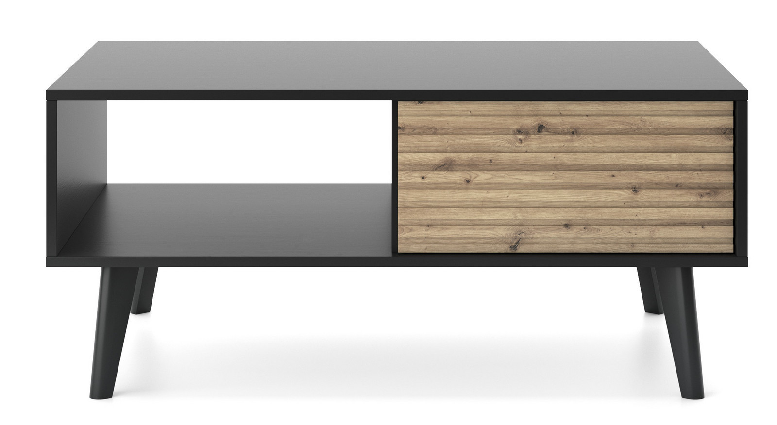 Konferenční stolek Willow II 104 cm dub artisan/černý