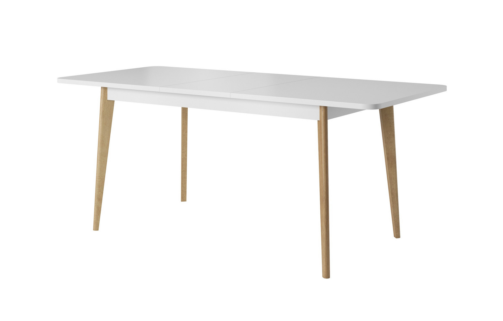 Rozkládací jídelní stůl Primo 140/180 cm dub Riviéra/bílý