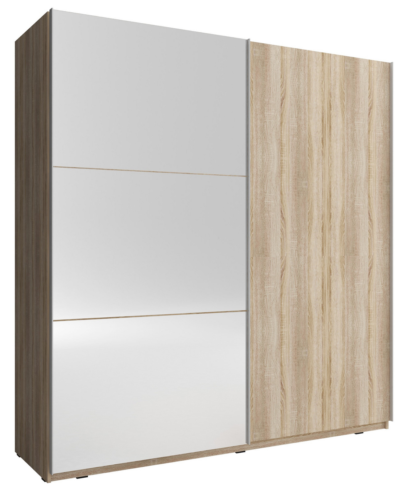 Šatní skříň Mika II 150 cm dub sonoma