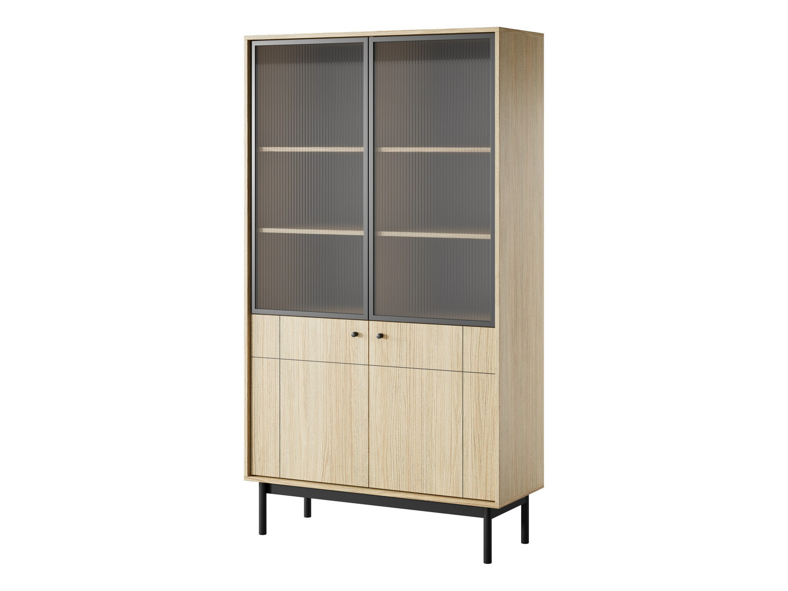 Vitrína Japandi 104 cm dub linea