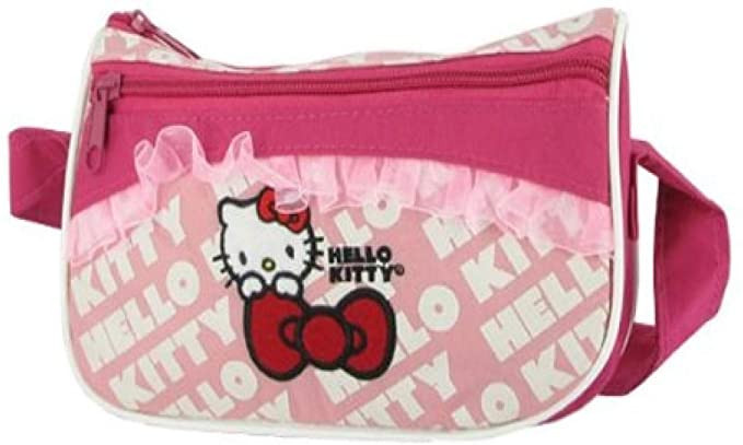 Kabelka s pripínaním na bicykel s mačkou Hello Kitty