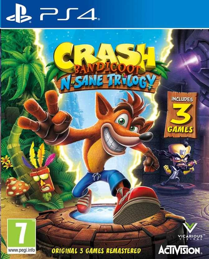 PS4 hra Crash Bandicoot N.Sane Trilogy