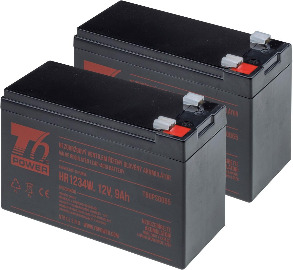 T6 Power RBC124, RBC142, RBC177, RBC109, RBC33 - batérie KIT