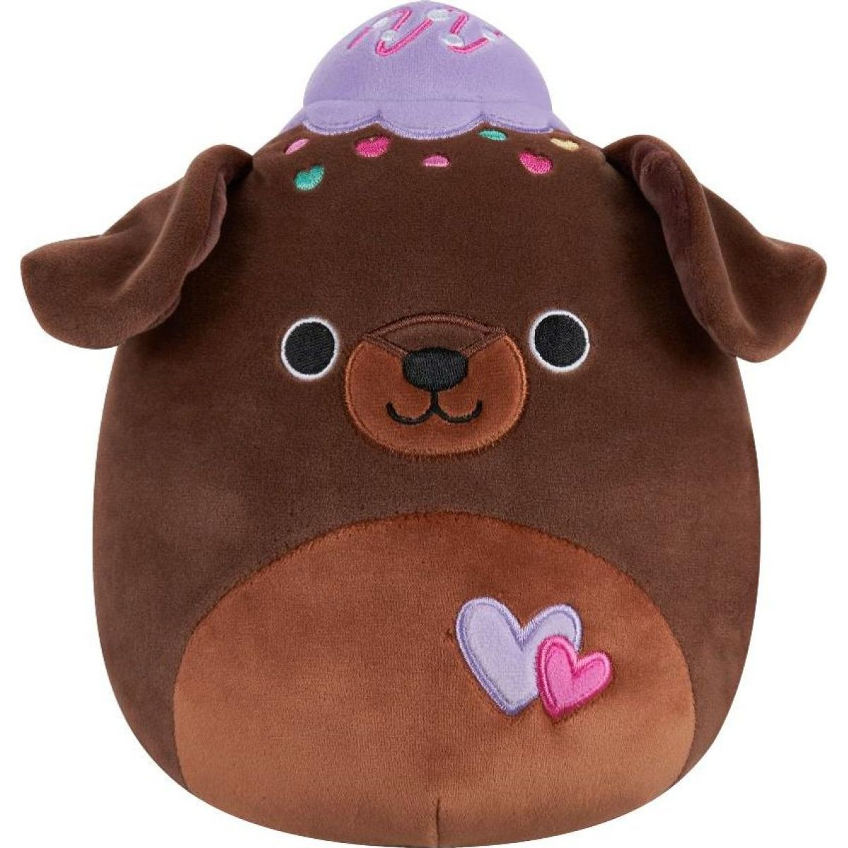 Squishmallows Brownie psík Rico 20 x 20 cm