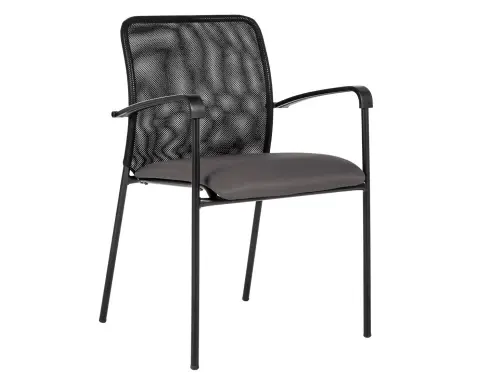 Konferenčná stolička Spider, šedá látka%